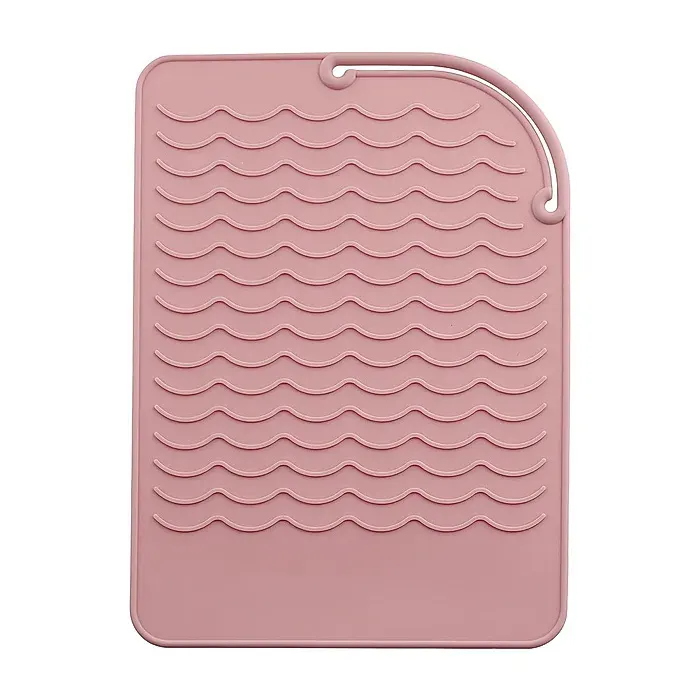 Tapis thermique en silicone pour lisseur et fer à boucler lot de 1 9 x 65 pouces
