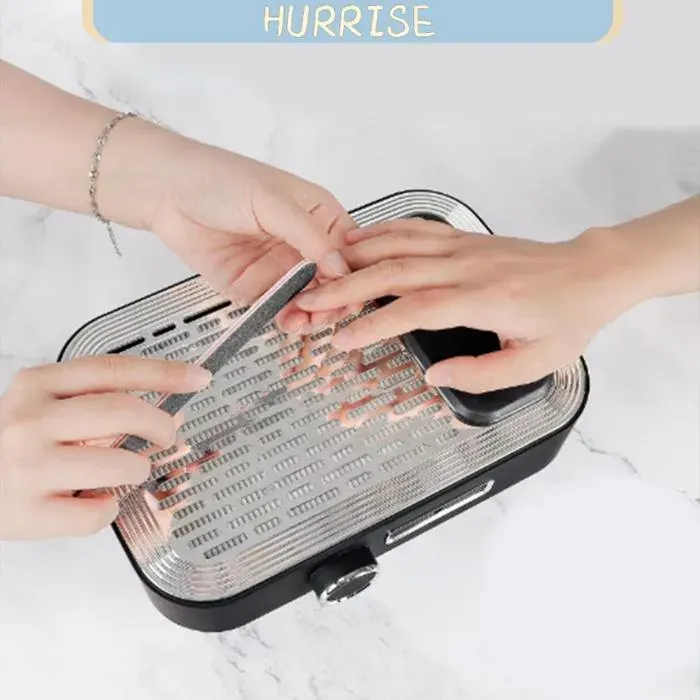 Tbest Aspirateur collecteur de poussière dongles 80W Nail Dust Collector Vitesse Régler Filtre Détachable electromenager lampe