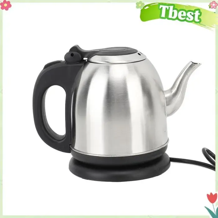 Tbest bouilloire à eau chaude Bouilloire électrique 12 L en Acier Inoxydable Chauffe-eau Chaude à electromenager bouilloire