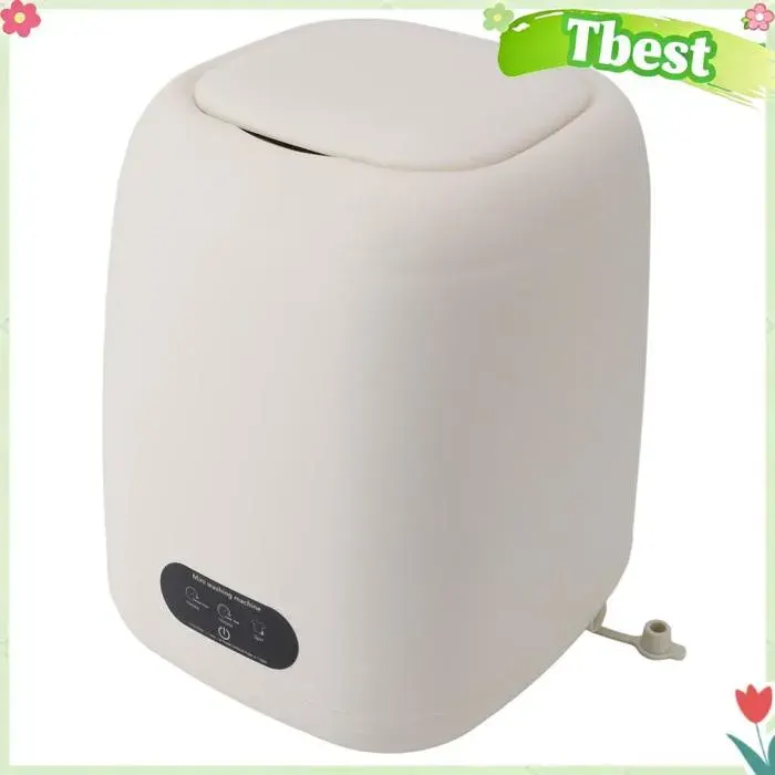 Tbest Machine à laver portative Machine à laver Portable multifonction 9l pour petits vêtements electromenager mini Prise UE