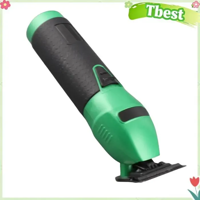 Tbest Tondeuse à cheveux électrique Trimmer de la Barbe pour Hommes sans Fil Rechargeable LED électrique Affichage parfum brosse