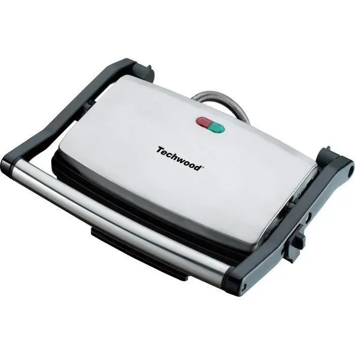 TECHWOOD TGD-012 Grill Viance et Panini - Diététique - 1000 W