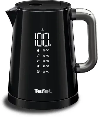 Tefal - Bouilloire À Température Réglable Ko854830 Smart'n Light 1l