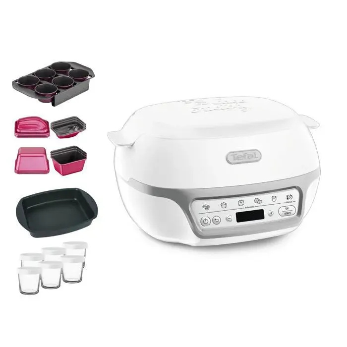 Tefal Cake Factory Délices Machine à gâteaux 5 Programmes KD812110