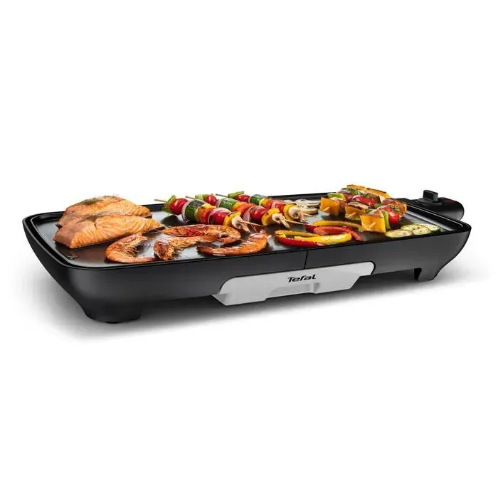 TEFAL CB503813 Malaga Plancha XL - 2000 W - Thermostat ajustable - Noir