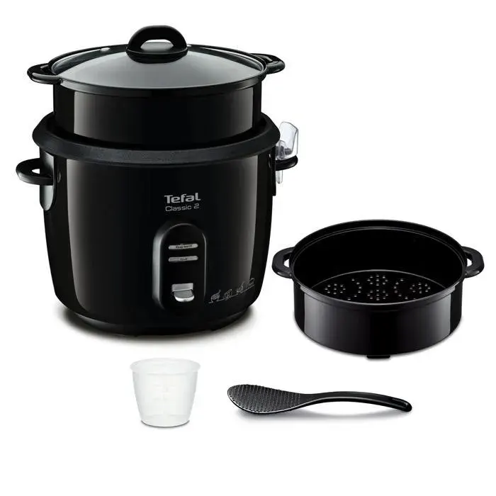 Tefal Classic 2 Cuiseur à riz automatique 5 L 15 kg de riz Maintien au chaud RK103811