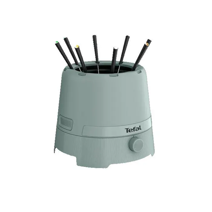 Tefal Fondue ThermoRespect 8 Personnes Sûre Eucalyptus EF2714F0