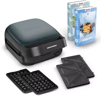 Tefal - Gaufrier, Croque Monsieur Sw862bf0 Snack Collection