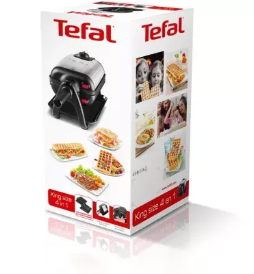 Tefal - Gaufrier Wm755d12 King Size 4 En 1 — vue 7