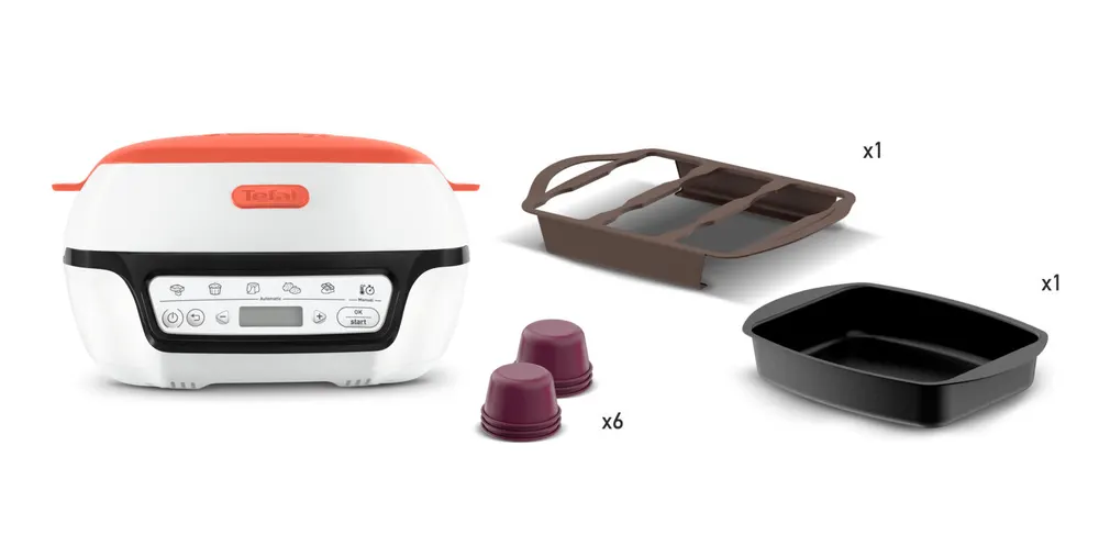 Tefal - Machine À Gâteaux Cake Factory Tutti Frutti Kd804510 — vue 2