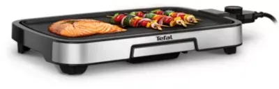 Tefal - Plancha Électrique Cb630d10 Inox À Poser, 44x23 Cm
