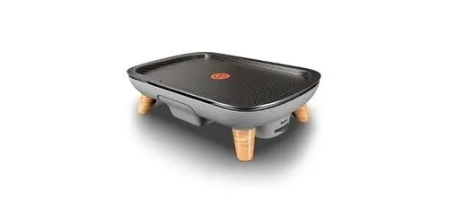 Tefal - Plancha Électrique Cb658p01 Gris À Poser, 46x30 Cm — vue 2