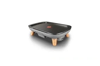 Tefal - Plancha Électrique Cb658p01 Gris À Poser, 46x30 Cm — vue 3