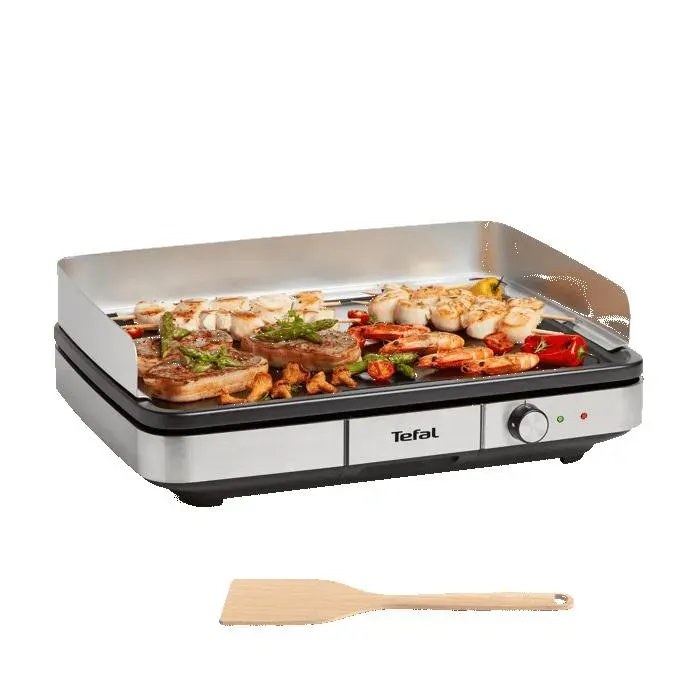 Tefal - Plancha Électrique Cb690d12 Maxi Xxl Inox — vue 3