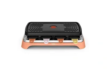 Tefal - Raclette 2 En 1 Plancha Food & Co X8 Re651jf0 — vue 3