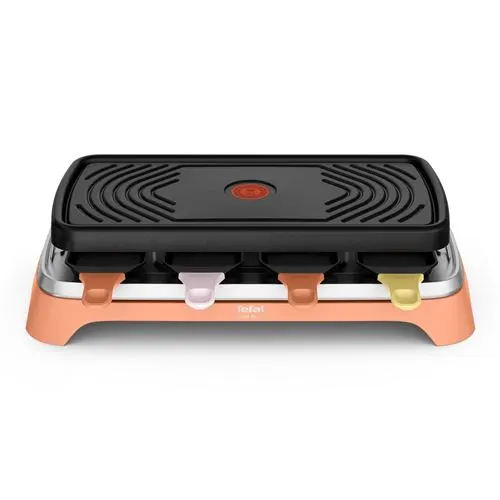 Tefal - Raclette 2 En 1 Plancha Food & Co X8 Re651jf0 — vue 2