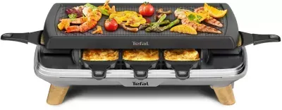 Tefal - Raclette Gourmet Grill Plancha Re610d12 — vue 6