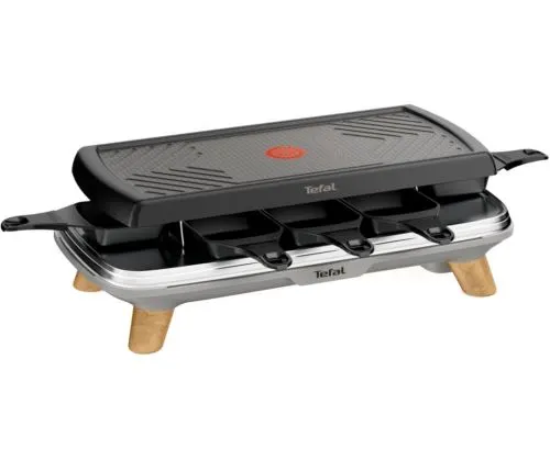 Tefal - Raclette Gourmet Grill Plancha Re610d12 — vue 2
