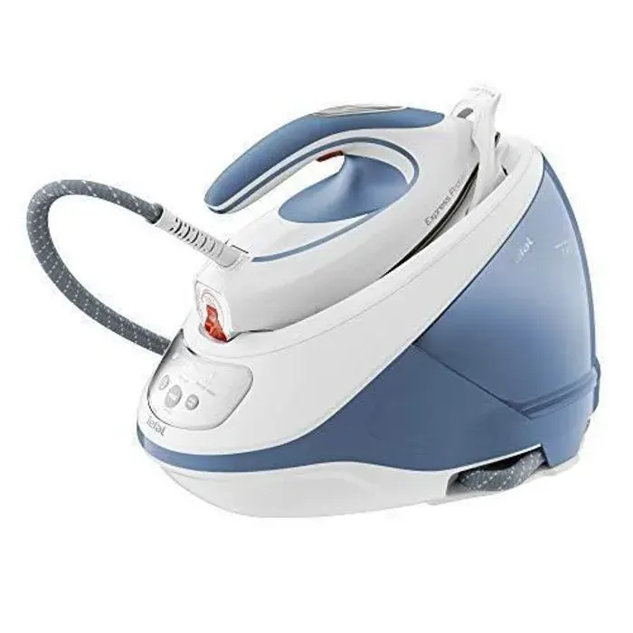 Tefal SV9202 Express Protect Centrale Vapeur Blanc/Bleu