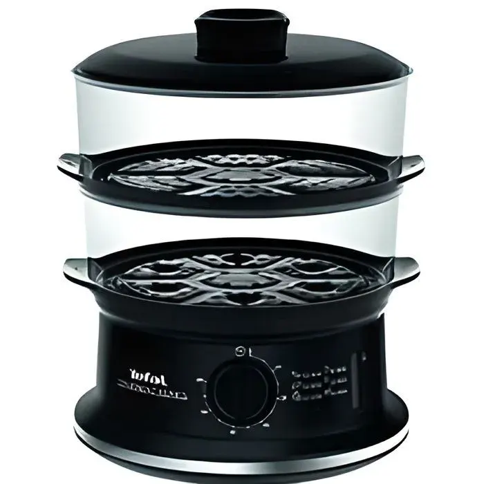 TEFAL VC140131 CUISEUR VAPEUR — coloris Noir