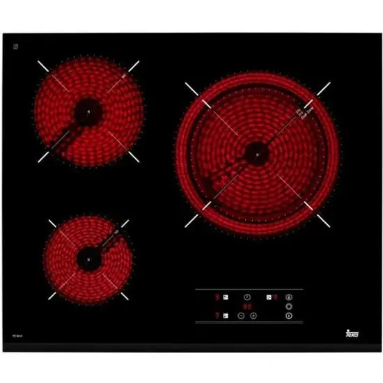 Teka TB6315 Intégré Céramique Verre Noir 145 cm 18 cm