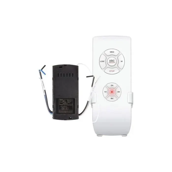 Télécommande Universelle Ventilateur Plafond - 1 Pièce - RF 433MHz - 3 Vitesses - Compatible Hunter Harbor Breeze
