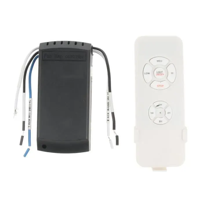 Télécommande Ventilateur Plafond - Keeper - Universel - Récepteur + Télécommandes