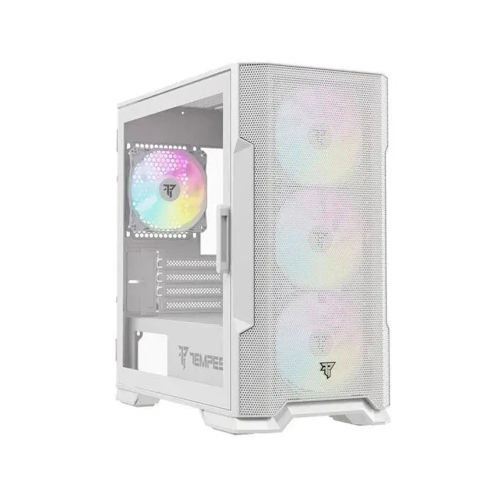 Tempest Airflow Stockade ARGB M-ATX Blanca