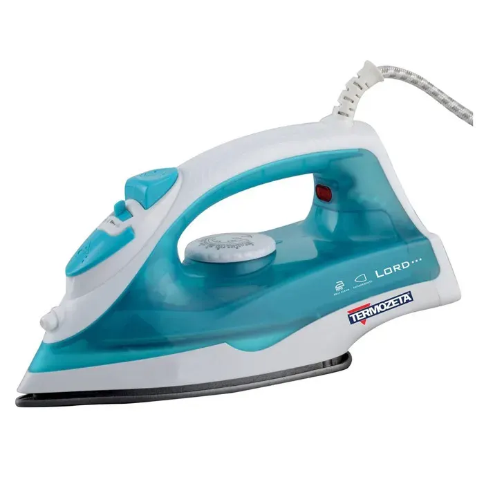Termozeta Ferro da Stiro a Vapore Lord 1300W Piastra Antiaderente Serbatoio 220ml
