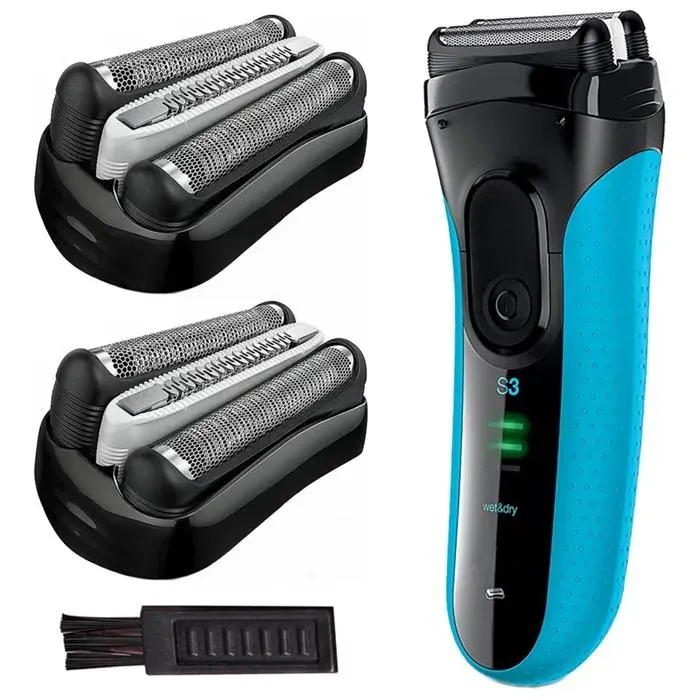 Tête de Rechange Série 3 32B pour Braun Rasoir Électrique ProSkin Tête de Rechange S3 Humide et Sec 3040s 310s 340s-4 3000s