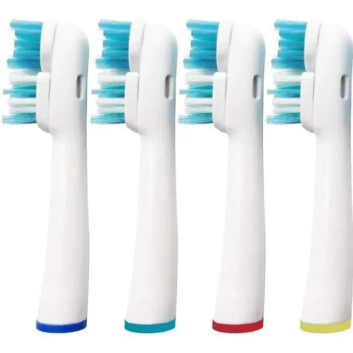 Têtes brosse dent - HAWUJ - 8 pièces - Pour Oral B Dual Clean SB417
