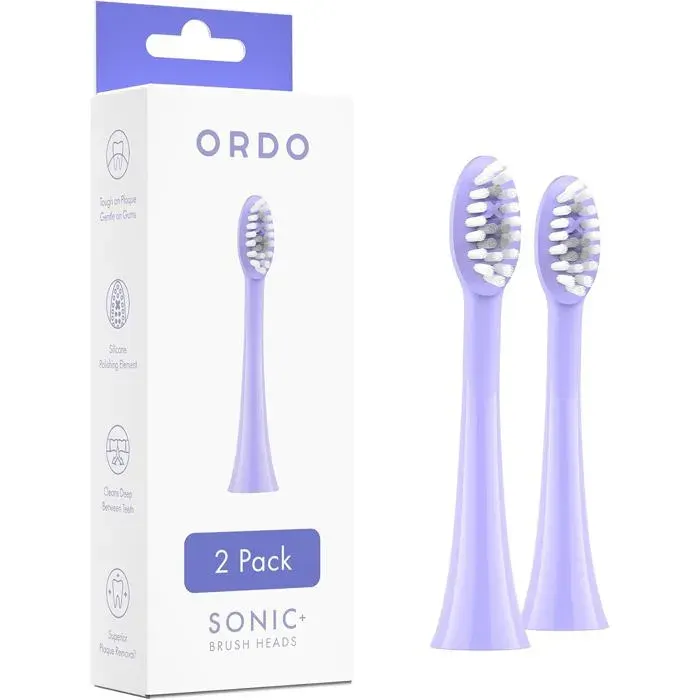 Têtes de brosse à dents de rechange pour brosse à dents électrique Sonic+ pour nettoyage des dentsélimination
