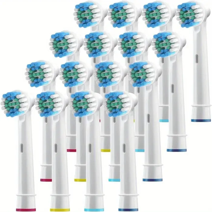 Têtes de brosse à dents de rechangecompatibles avec Oral-B Braunélectrique professionnelle - Standard 16pcs -A
