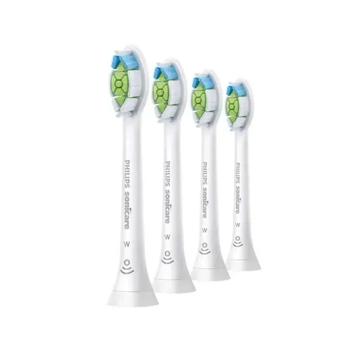 Têtes de brosse - PHILIPS - HX9024/10 - Lot de 4 - Compatible Sonicare - Nettoyage optimal