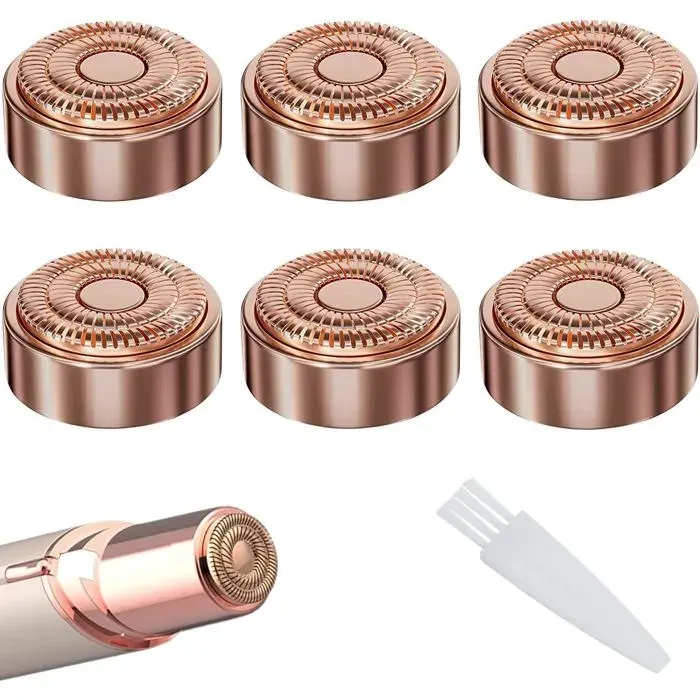 Têtes de Rechange Compatibles avec Finishing Touch Flawless Generación 2 Épilateur Facial Pour les Lèvres Menton Joues et Épingles