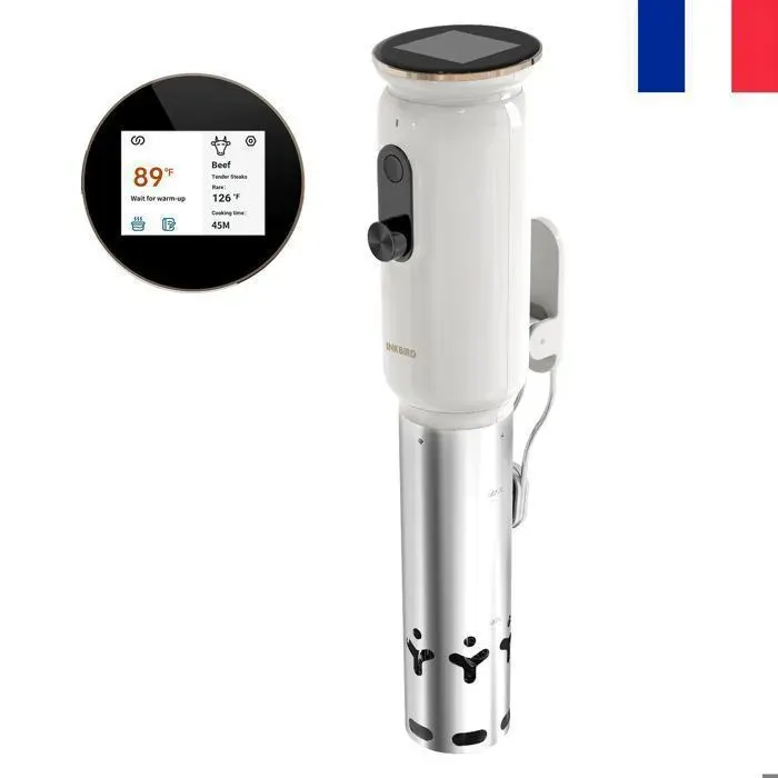 Thermoplongeur sous vide INKBIRD ISV-101W cuiseur vapeur 1000W chauffage à circulation deau 3D WiFi avec application Écran TFT