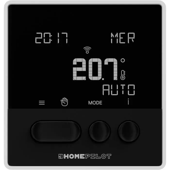 Thermostat connecté Classic avec récepteur - HOME PILOT - Chauffage connecté - Programmation Economies dénergie