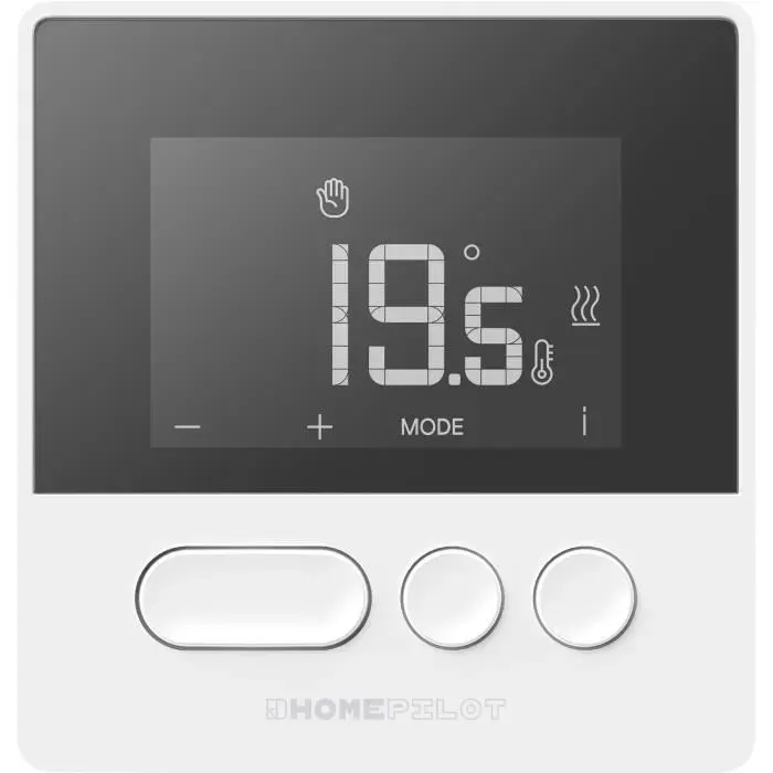 Thermostat connecté Pure avec récepteur - HOME PILOT - Chauffage connecté Economies dénergie
