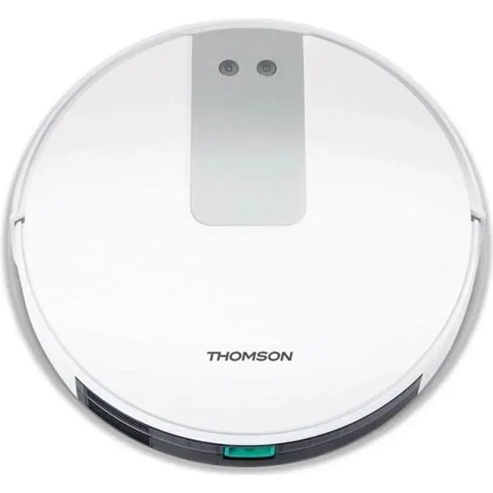 THOMSON - THVC204BC - Aspirateur Robot - Navigation Aléatoire - 100/120min Autonomie - 3 modes de nettoyage - 06L poussière