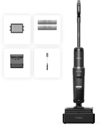 Tineco - Aspirateur Laveur Floor One S7 Steam Avec Fonction Vapeur — coloris Noir