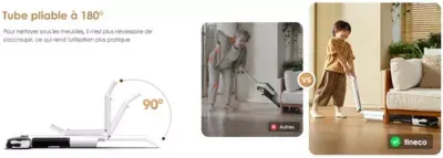 Tineco - Aspirateur Laveur Pliable Floor One I7 Fold Premium — vue 7