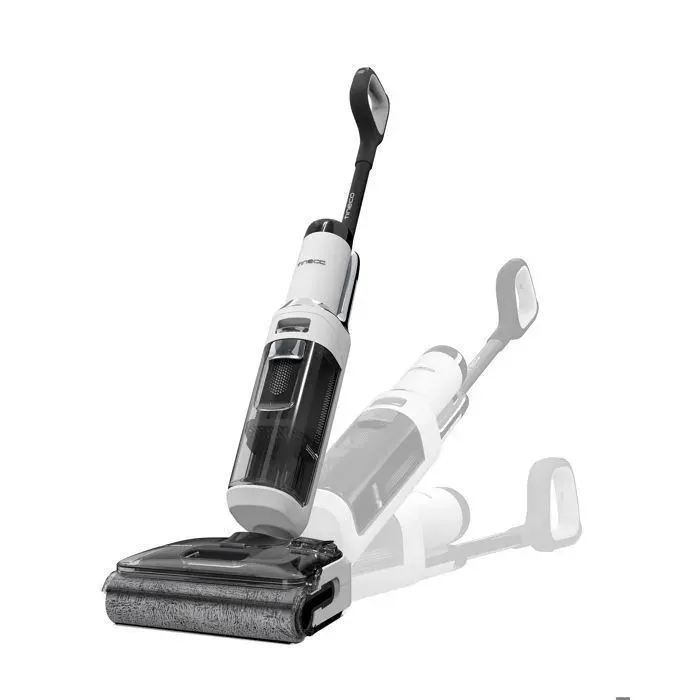 Tineco Floor One S6 Stretch Lite Aspirateur Laveur S’aplatit à 180° Auto-Nettoyage 40 Min