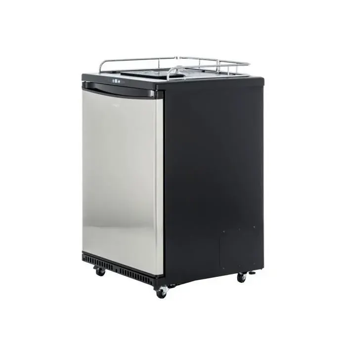 Tireuse à bière - Réfrigérateur à bière Keg jusquà 50L fûts (bar à bière) - ICH-ZAPFE.DE - 160 Watt - Noir