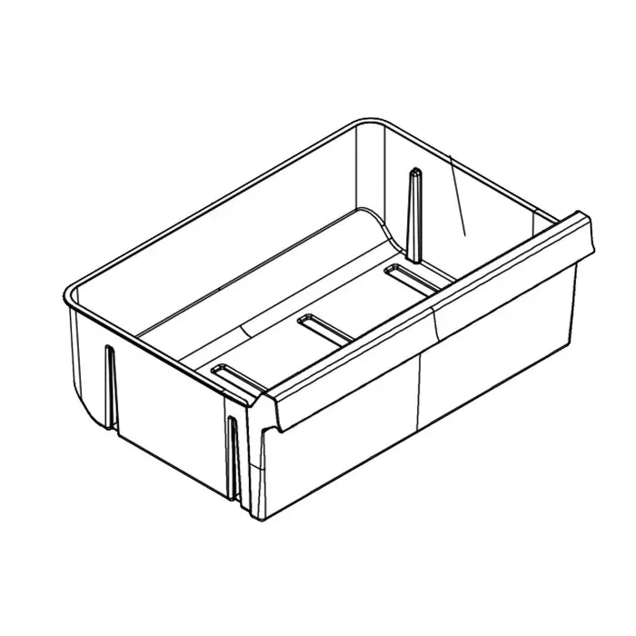 Tiroir de réfrigérateur Frigo Réfrigérateur Congélateur 4666040100 BEKO