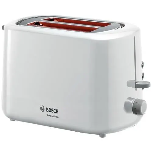 Toaster - BOSCH - TAT3A111 - 2 Tranches - 800W - Blanc
