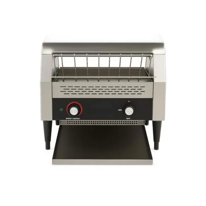 Toaster convoyeur électrique - PESAGE MB - 2640W - Inox - 300°C - Grille 370x280 mm