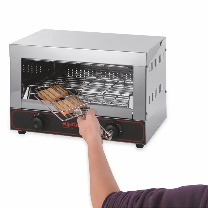 Toaster Professionnel avec 3 Pinces à Sandwich 17 Kw - Pujadas