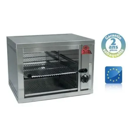 Toaster Professionnel Salamandre électrique fermée - Sofraca - 2 Résistances blindées