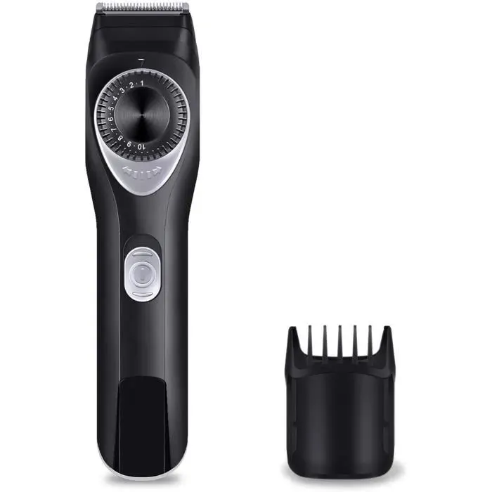 Tondeuse à barbe réglable rasoir à barbe pour homme tondeuse de précision noire 19 tondeuses lames métalliques étanches