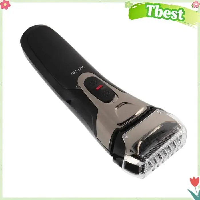 Tondeuse à barbe - TBEST - Modèle TBEST - 3-en-1 lames - Étanche IPX7 - Usage humide et sec